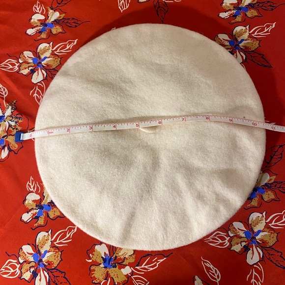 Wool+knit beret - Picture 5 of 6